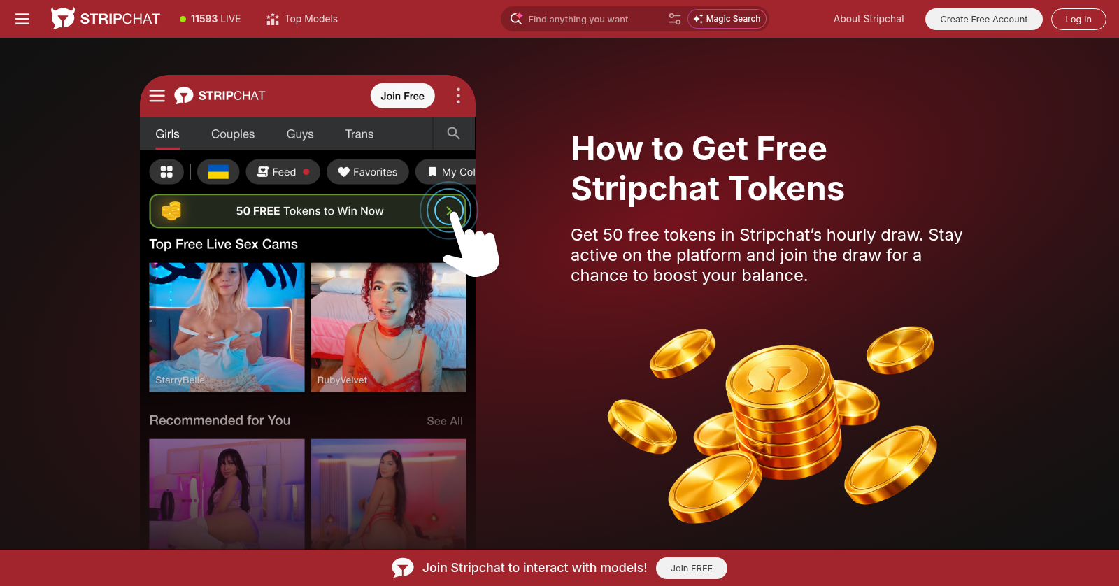 Stripchat how to buy tokens with card or crypto and gift cards